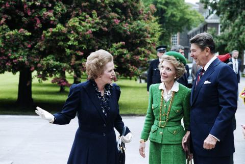 Welcoming Ceremony with Margaret Thatcher at Kensington Palace