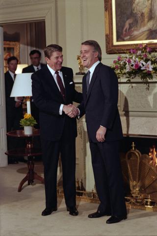 Trip to Canada, Photo Op. With Brian Mulroney