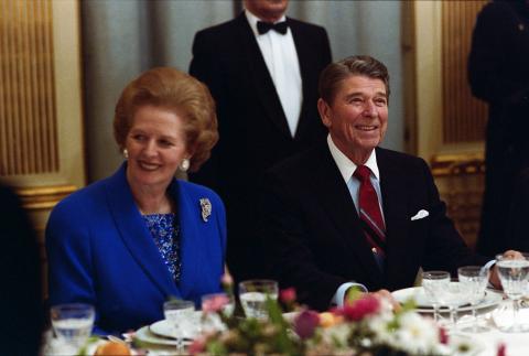 Trip to Belgium, Dinner at Val Duchesse with Margaret Thatcher