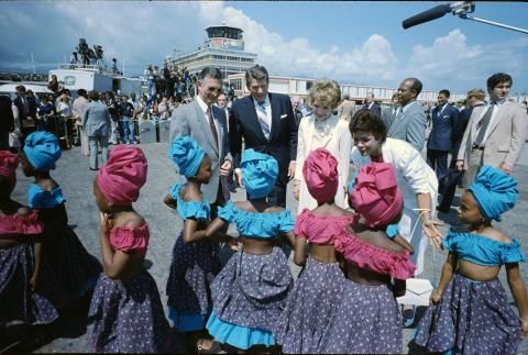  Arrival Ceremony in Kingston, Jamaica