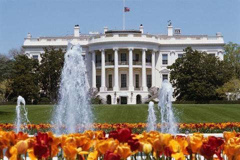 Views of South Portico of White House