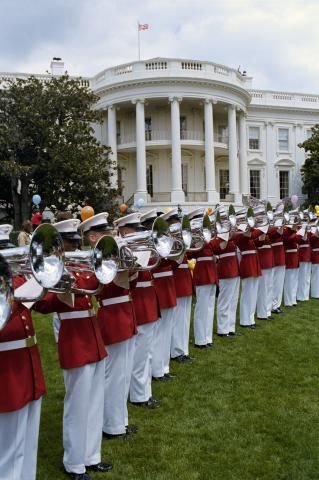 Marine Band at the Easter Egg Roll