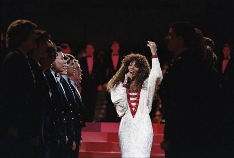 Donna Summer at the Inaugural Gala