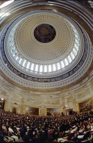 Inaugural Ceremony at the U.S. capitol