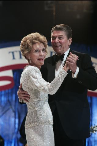 Dancing at Inaugural Ball