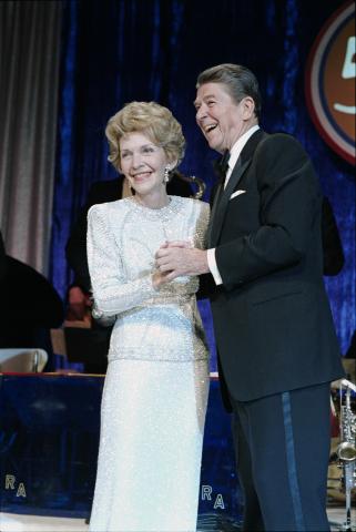 Dancing at Inaugural Ball