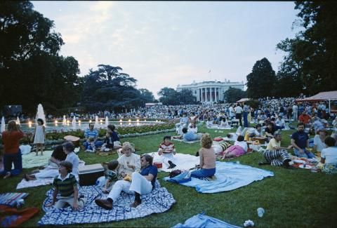 July 4th Picnic on South Lawn