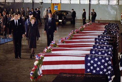 Ceremony in Honor of Casualties of the U.S. Embassy bombing in Lebanon