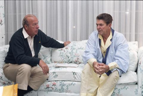 Early morning meeting with George Shultz regarding Situation in Grenada