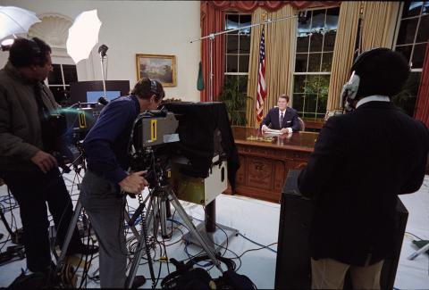 Presidents Address to the Nation on the events in Lebanon and Grenada