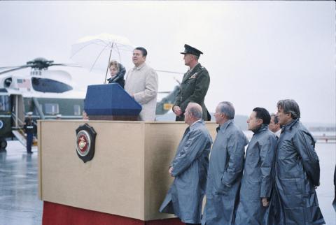 Remarks at Cherry Point Marine Corps Air Station