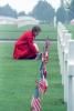 Nancy Reagan Laying Flowers at The Omaha Beach Memorial Cemetery Normandy France Nancy Reagan Laying Flowers at The Omaha Beach Memorial Cemetery Normandy France