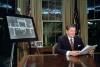 President Ronald Reagan delivering his Address to the Nation on Defense and National Security in the Oval Office 03/23/1983  NAID: 75852713