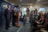 President Ronald Reagan delivering his Remarks Announcing the Nomination of James Baker to be Secretary of the Treasure and the Appointment of Donald Regan as Assistant to the President and Chief of Staff 01/08/1985  NAID: 75853837