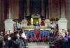 President Ronald Reagan delivering his Remarks at the Swearing-In Ceremony of Don W. Wilson as Archivist of the United States in the Rotunda at the National Archives in Washington, D.C. 12/04/1987 NAID: 75855843