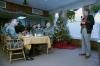 President Ronald Reagan speaking with the troops in the Mess Hall at Camp David 12/10/1988  NAID: 276565061