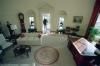 President Ronald Reagan leaving the Oval Office for the last time 01/20/1989  NAID: 75856475