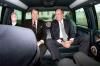 President Ronald Reagan and Vice President George Bush traveling via limousine to the U.S. Capitol for George Bush’s presidential inauguration 01/02/1989 NAID: 75856471 