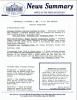 Page 1, News Summary Office of the Press Secretary Wednesday, October 8, 1986 – 6 a.m. EDT Edition News Summary Office, White House: News Summaries SERIES II: WHITE HOUSE NEWS SUMMARY FINALS. Box 391. Folder 10/08/1986.