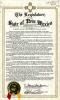 The Legislature of the State of New Mexico Thirty-Seventh Legislature Second Session – 1986 Introduced By: All Members of the House of Representatives A Memorial in Memory of the Crew Members of the Challenger WHORM Subject File PR013-01 (Public Relations: Petitions – Resolutions – Multiple Signatures: Petitions – Resolutions from State Officials) Box 41. Case File 415218.