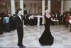 Diana’s Iconic “Travolta” Dress: On loan from Historic Royal Palaces, the dress Princess Diana wore while dancing with actor John Travolta to Saturday Night Fever Music in the Entrance Hall at a formal dinner on November 9, 1985.