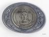 Belt Buckle, Statue of Liberty Centennial Artifact ID: 1985.42034.01 Gifter: Mark S. Weiner, Sr. Maker: Weingeroff Enterprises Inc. (Cranston, Rhode Island) Date: 1984