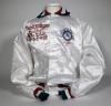 Satin Jacket, Miss Liberty Work Crew Jacket [view 1 of 2] Artifact ID: 1985.01123.01 Maker: King Louie Date Made: 1984