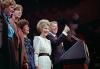President Ronald Reagan, Nancy Reagan, Ron Reagan, Doria Reagan, and Maureen Reagan at the Victory 1984 Celebration at the Century Plaza Hotel in Los Angeles, California 11/06/1984 President Ronald Reagan, Nancy Reagan, Ron Reagan, Doria Reagan, and Maureen Reagan at the Victory 1984 Celebration at the Century Plaza Hotel in Los Angeles, California 11/06/1984