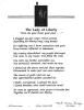 Poem, “The Lady of Liberty” by Frieda Frome Krieger Speechwriting, Office of: Research Office: Records Box 272 07/03/1986-07/05/1986 Liberty Weekend Backup (3 of 4)