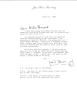 Letter, From: Joan Rivers To: Mister President Dated: March 31, 1986 WHORM Subject File PA002 (Parks – Monuments: Materials – Monuments) Box 7 case file 398735