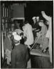 Japanese of the reserve "pool" who were not taken aboard are returned to Ellis Island by the Coast Guard Produced: September 2, 1943 Repatriates, SS Gripsholm, Japanese Repatriation Activities and the S.S. Gripsholm 1943-1944 Record Group 59 General Records of the Department of State 1763-2002. NAID: 488744731