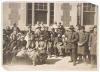 Photograph of a Group of Immigrants Outside a Building on Ellis Island Public Health Service Historical Photograph File 1880-1943 Record Group 90 Records of the Public Health Service 19794-1990 NAID: 595669