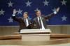President Ronald Reagan and Vice President George Bush at the Republican National Convention in Dallas, Texas 08/23/1984 