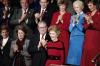 Nancy Reagan arriving before the Joint Session of Congress, 11/21/1985