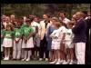 Nancy Reagan Tennis Tournament at the White House Tennis Courts on May 24, 1986