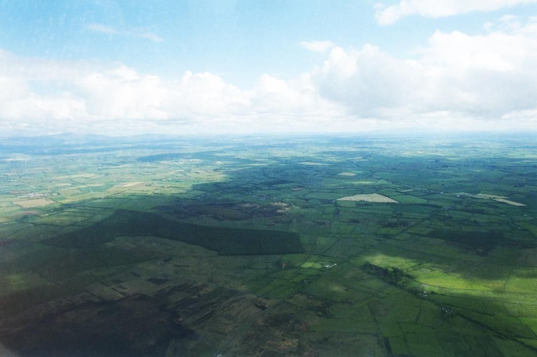 Aerial view of Ireland, 06/03/1984