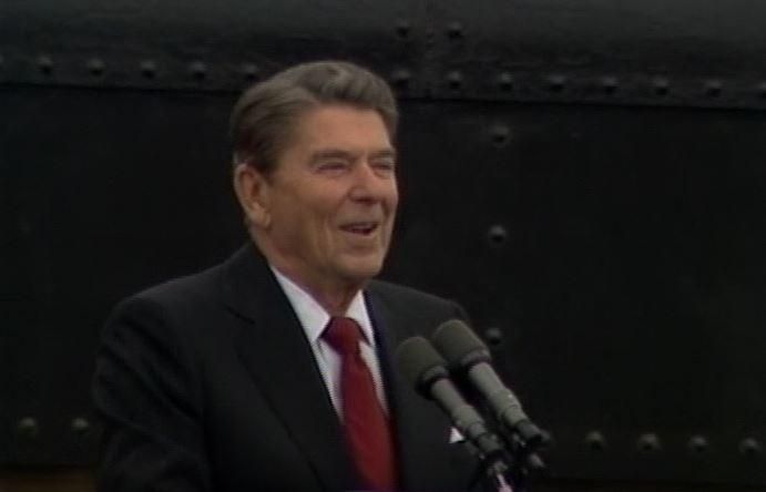 10/12/1984 Master Tape #029 (NAID: 32621815) President Ronald Reagan’s Remarks during the Whistlestop Tour at a Reagan-Bush Rally in Lima, Ohio