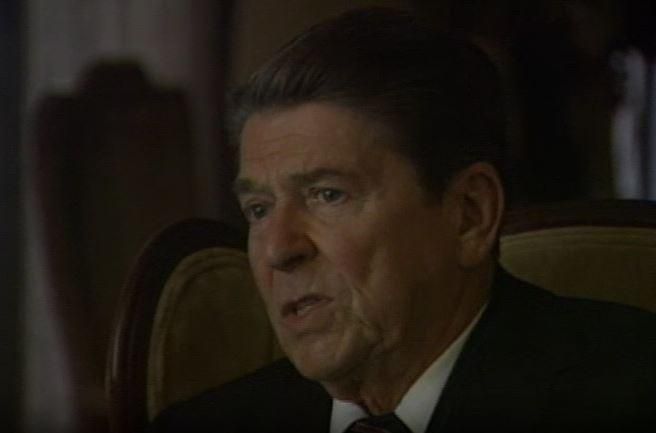 11/06/1984 Master Tape #143 (NAID: 137878794) Trip to California. Larry Barrett and Doug Brune interview President Reagan. Century Plaza Hotel, Los Angeles, California