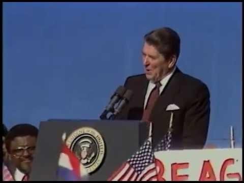 President Reagan's Remarks at a Reagan-Bush Rally in Canoga Park, California on November 5, 1984