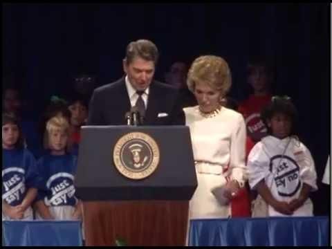 Nancy Reagan at the Republican Salute to the First Lady on August 15, 1988